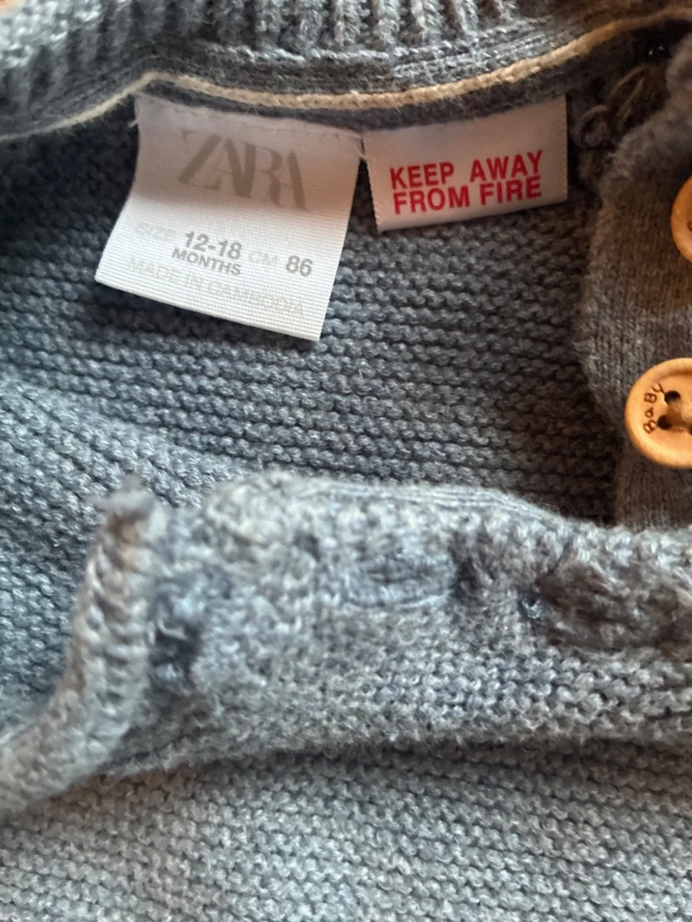 Zara Boys Sweater and Pants Size 12-18 Months